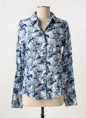 Chemisier bleu LA CIBLE ROUGE pour femme seconde vue