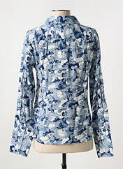 Chemisier bleu LA CIBLE ROUGE pour femme seconde vue