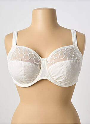 Soutien-gorge effet matière satinée haut soutien-gorge emboitant beige PRIMA DONNA femme