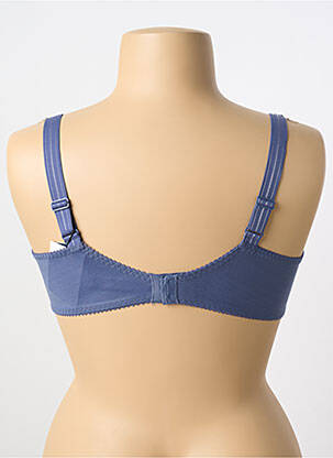 Soutien-gorge effet matière satinée haut soutien-gorge emboitant bleu PRIMADONNA femme