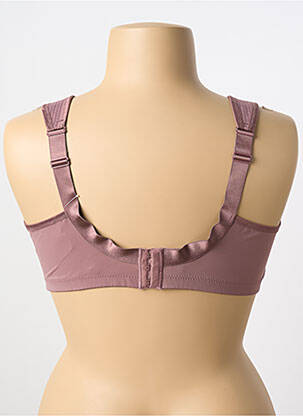 Soutien-gorge sans armature haut triangles rose ANITA femme