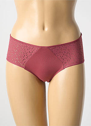Shorty tissage satiné rose CHANTELLE femme