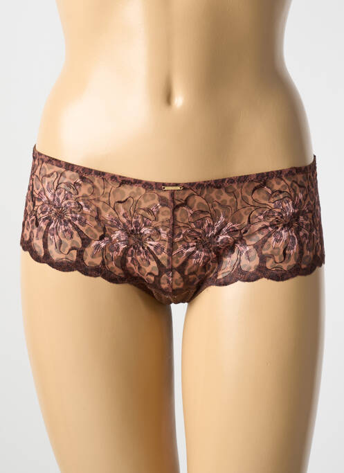 Shorty marron CHANTELLE pour femme