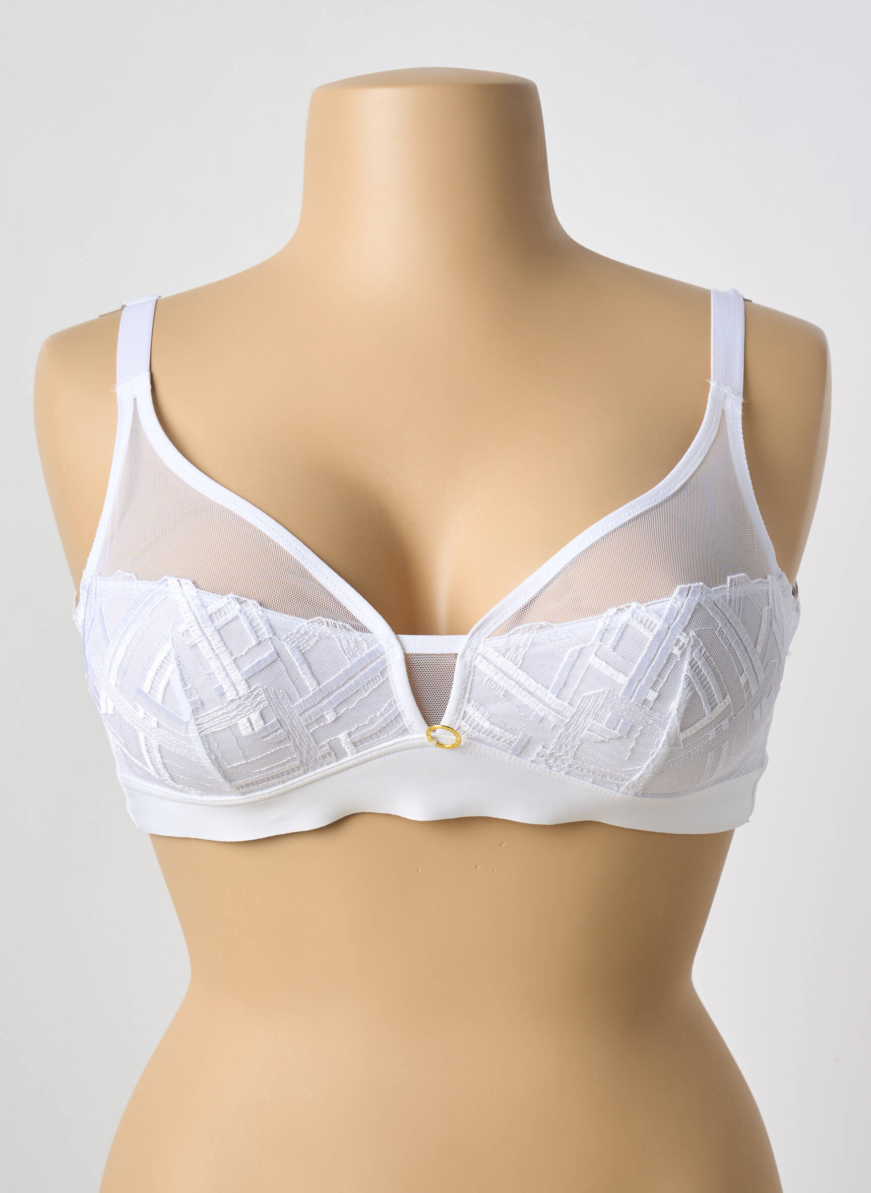 Soutien-gorge Sans Armature Blanc Chantelle Femme 2643485-blanc0