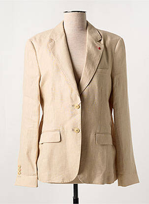 Blazer coupe cintrée beige VICOMTEA homme