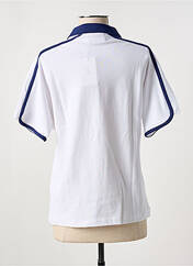 Polo blanc VICOMTEA pour femme seconde vue