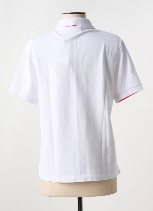Polo blanc VICOMTEA pour femme