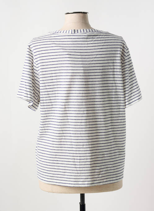 T-shirt bleu VICOMTEA pour femme