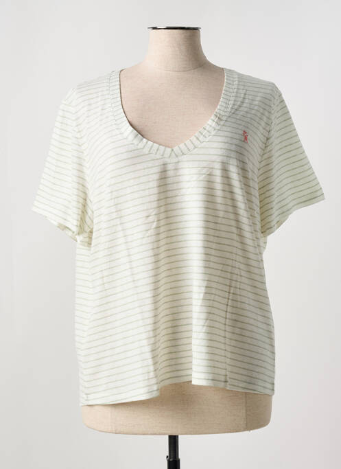 T-shirt vert VICOMTEA pour femme