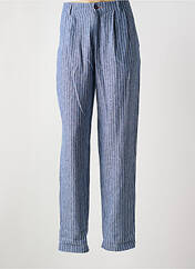 Pantalon chino bleu VICOMTEA pour femme seconde vue