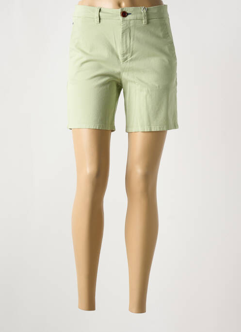 Bermuda beige VICOMTEA pour femme