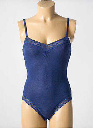Body lingerie stretch bleu SIMONE PERELE femme
