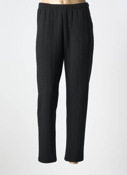 Pantalon droit noir VANIA pour femme