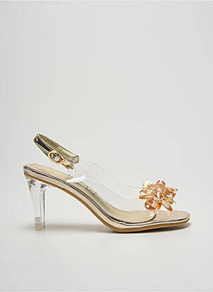 Sandales/nu pieds talon aiguille talon de 7 à 9cm or MISSTYL femme