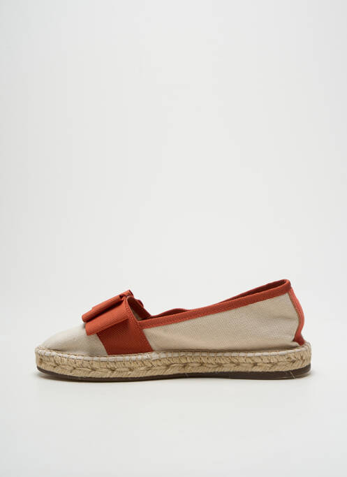 Espadrilles orange ESCADRILLE femme