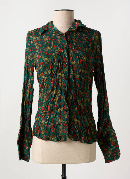 Chemisier vert LA CIBLE ROUGE pour femme