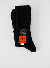 Chaussettes noir DORE DORE pour homme seconde vue