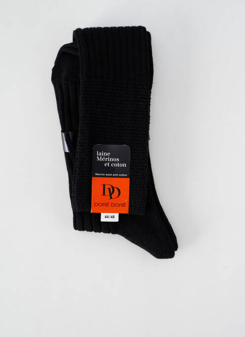 Chaussettes noir DORE DORE pour homme