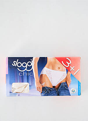 Culotte beige SLOGGI pour femme