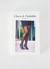 Collants noir CLOVIS & CLOTHILDE pour femme seconde vue