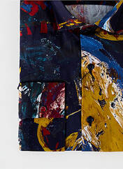 Chemise manches longues bleu LA CIBLE ROUGE pour homme seconde vue