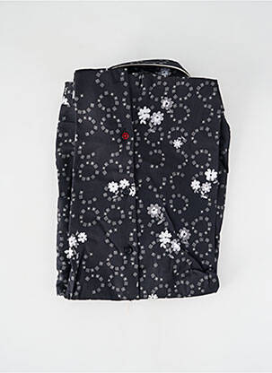 Chemise manches longues imprimé fantaisie noir LA CIBLE ROUGE homme