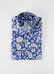 Chemise manches longues bleu LA CIBLE ROUGE pour homme seconde vue