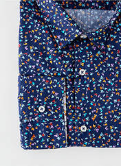 Chemise manches longues bleu LA CIBLE ROUGE pour homme seconde vue