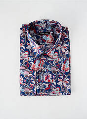 Chemise manches longues bleu LA CIBLE ROUGE pour homme seconde vue