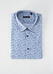 Chemise manches longues bleu LA CIBLE ROUGE pour homme seconde vue