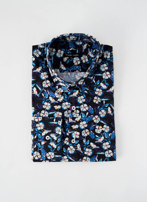 Chemise manches longues noir LA CIBLE ROUGE pour homme