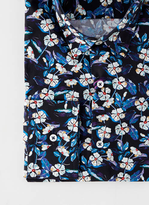 Chemise manches longues noir LA CIBLE ROUGE homme