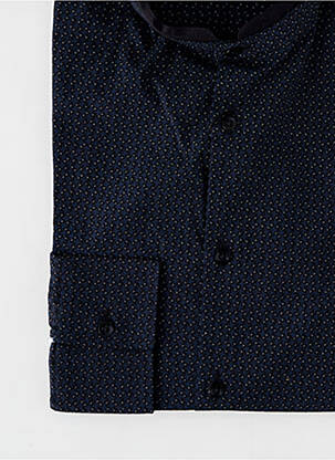 Chemise manches longues imprimé fantaisie noir LA CIBLE ROUGE homme