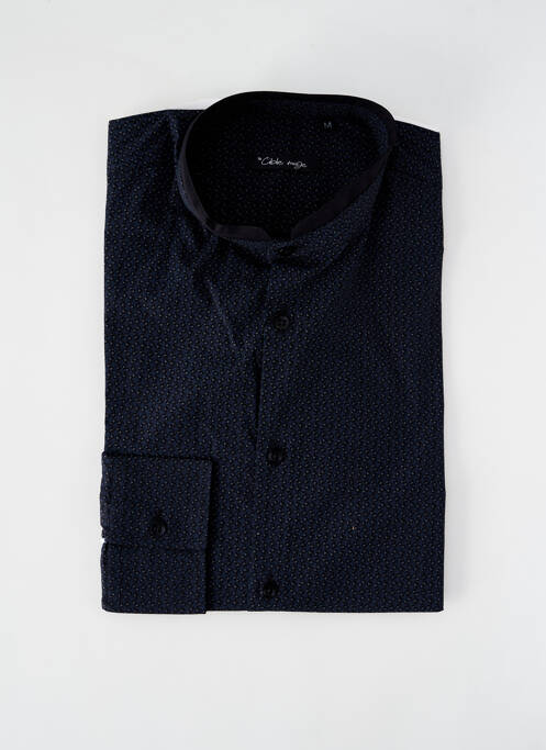 Chemise manches longues noir LA CIBLE ROUGE pour homme