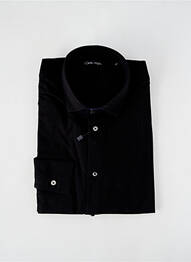 Chemise manches longues imprimé fantaisie noir LA CIBLE ROUGE homme