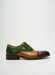 Derbies vert LORENZO CONTI pour homme seconde vue