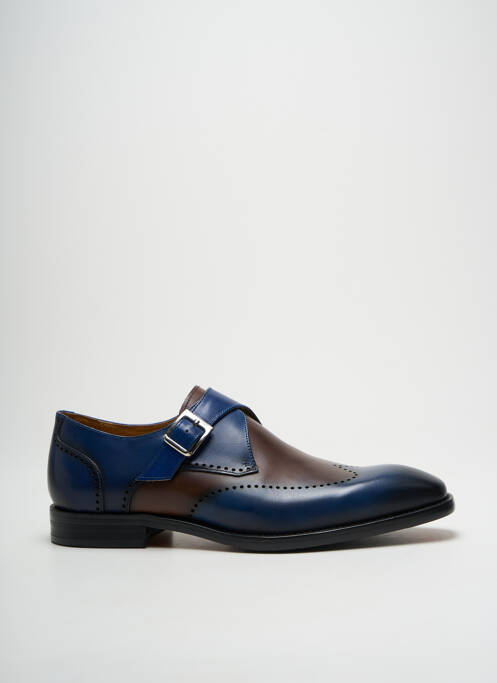 Derbies bleu LORENZO CONTI pour homme