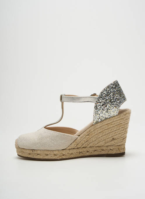 Espadrilles argent ESCADRILLE pour femme