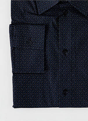 Chemise manches longues imprimé fantaisie noir LA CIBLE ROUGE homme