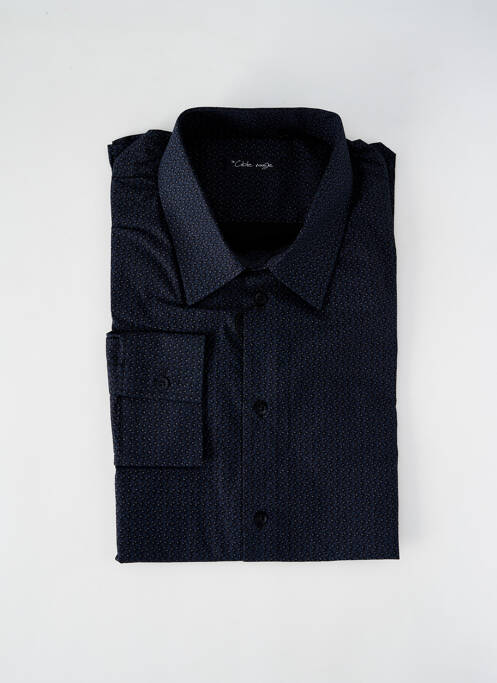 Chemise manches longues noir LA CIBLE ROUGE pour homme