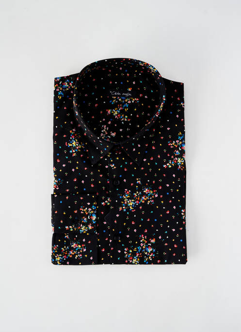 Chemise manches longues noir LA CIBLE ROUGE pour homme