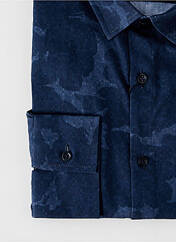 Chemise manches longues bleu LA CIBLE ROUGE pour homme seconde vue