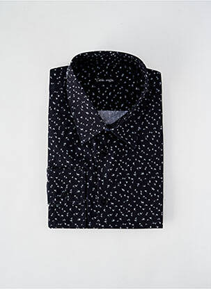 Chemise manches longues imprimé fantaisie noir LA CIBLE ROUGE homme