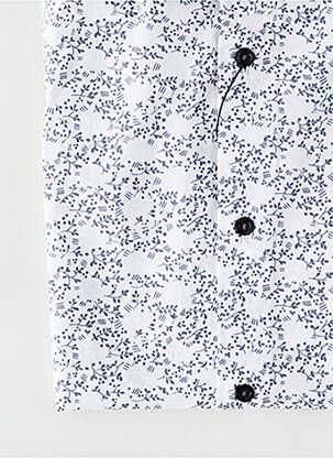 Chemise manches longues imprimé fantaisie blanc LA CIBLE ROUGE homme