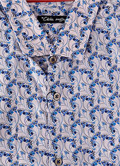 Chemise manches longues rose LA CIBLE ROUGE pour homme seconde vue