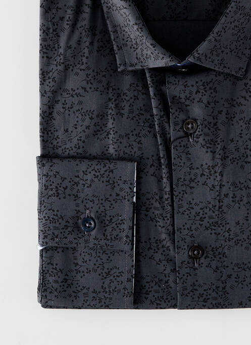 Chemise manches longues gris LA CIBLE ROUGE homme