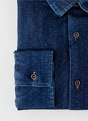 Chemise manches longues bleu LA CIBLE ROUGE pour homme seconde vue