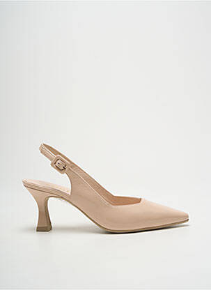 Escarpins fermeture boucle(s) talon de 7 à 9cm beige LODI femme