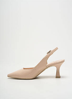 Escarpins fermeture boucle(s) talon de 7 à 9cm beige LODI femme