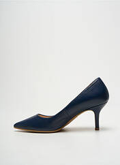 Escarpins bleu LODI pour femme seconde vue